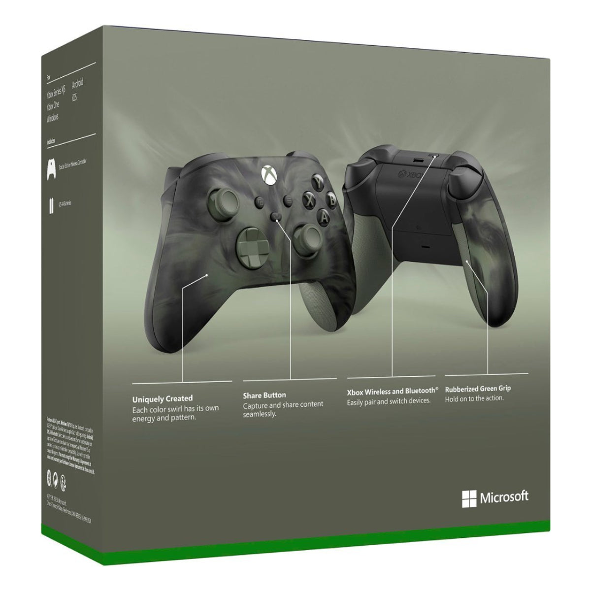 Mando inalámbrico de edición especial de Microsoft para Xbox Series X|S - Nocturnal Vapor