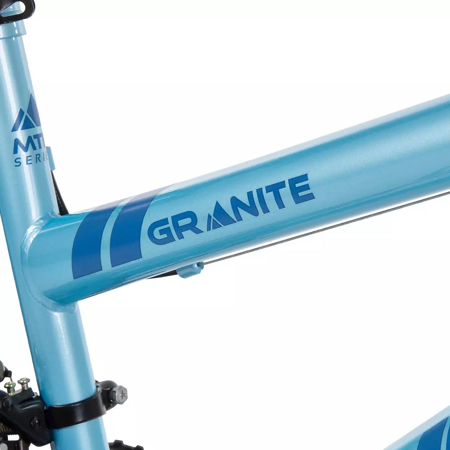 Bicicleta de montaña para niñas Huffy Granite de 24", color azul