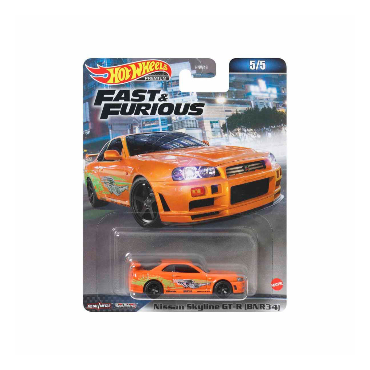 Hot Wheels Cars Premium Fast and Furious Car - Assortment