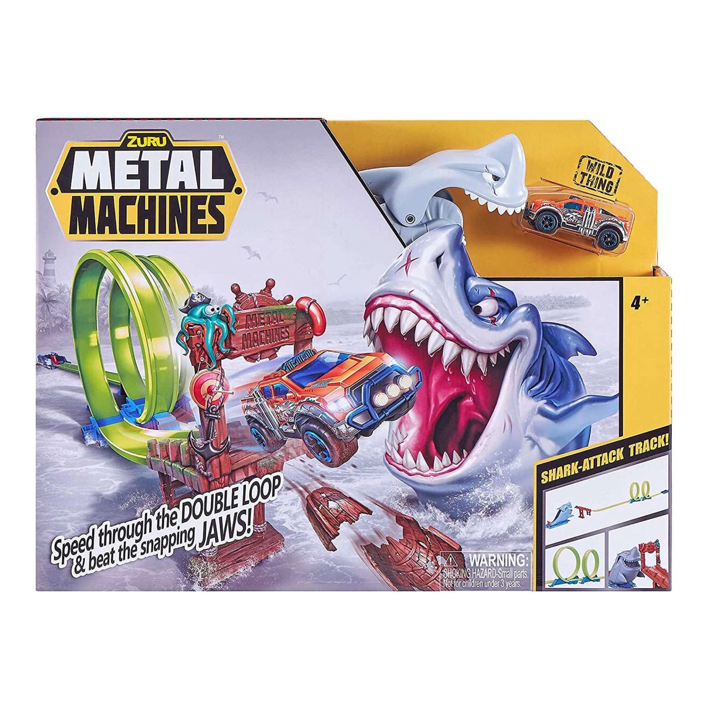 Metal Machines Shark Attack Track Set