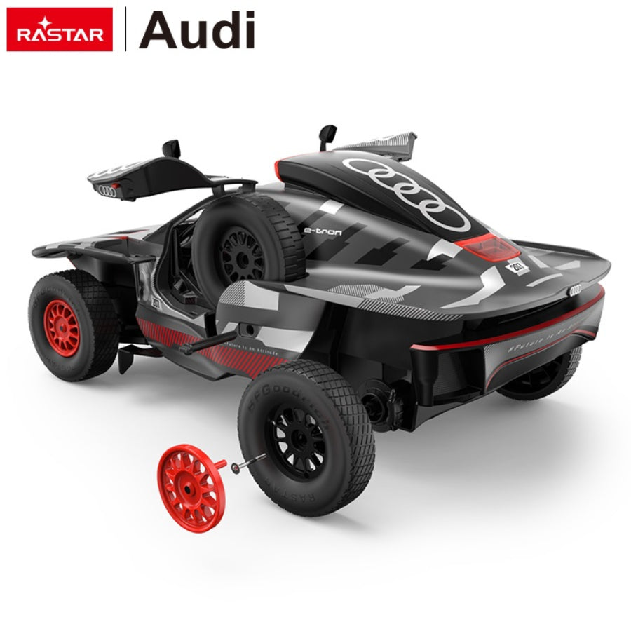 Rastar RC 1:14 Audi RS Q e-tron Remote Control Toy Car - Gray