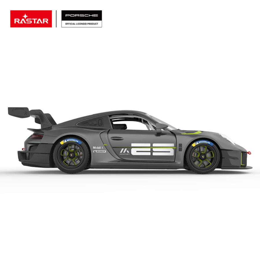 Rastar RC 1:14 Porsche 911 GT2 RS Clubsport 25 Remote Control Toy Car - Gray