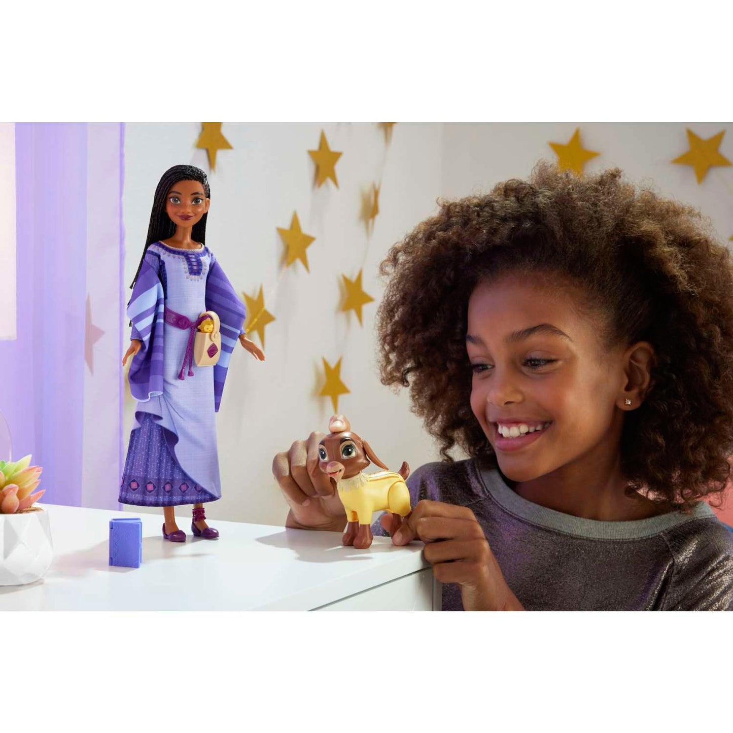 Muñeca de moda Disney Wish Asha de Rosas Adventure Pack