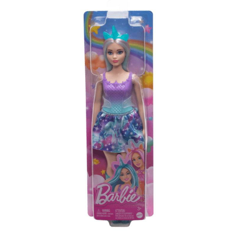 Barbie Unicorn Doll with Green Hair