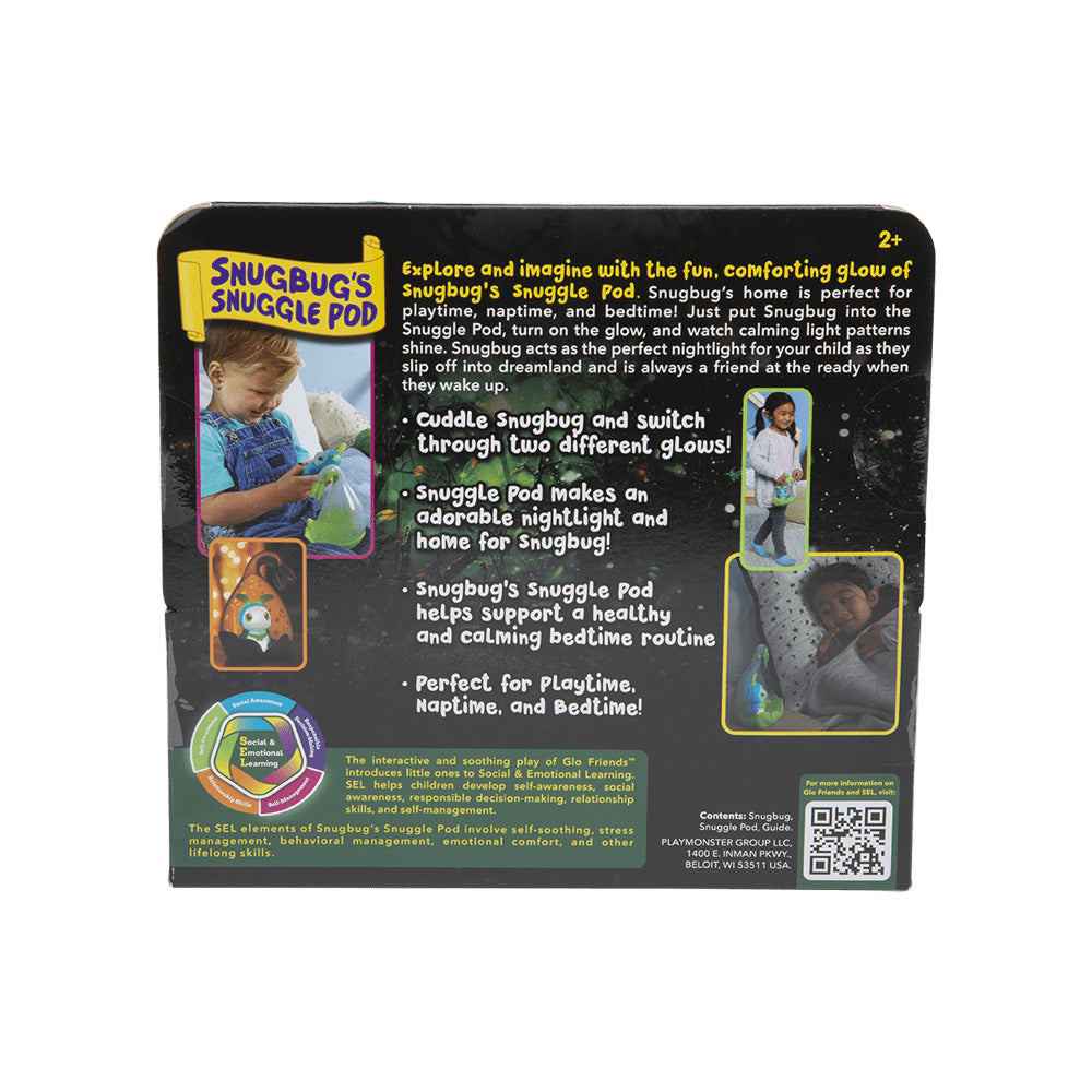 Cápsula para acurrucarse de Snugbug de PlayMonster Playskool Glo Friends