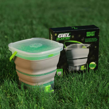 Gel Blaster 8.5" Gellets Depot Quick Strain and Load Tub - Gray