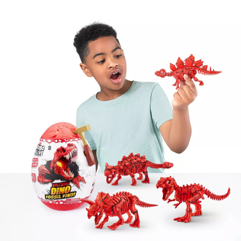 Robo Alive Volcano Dino Fossil Find Toy - Assorted– Curacao