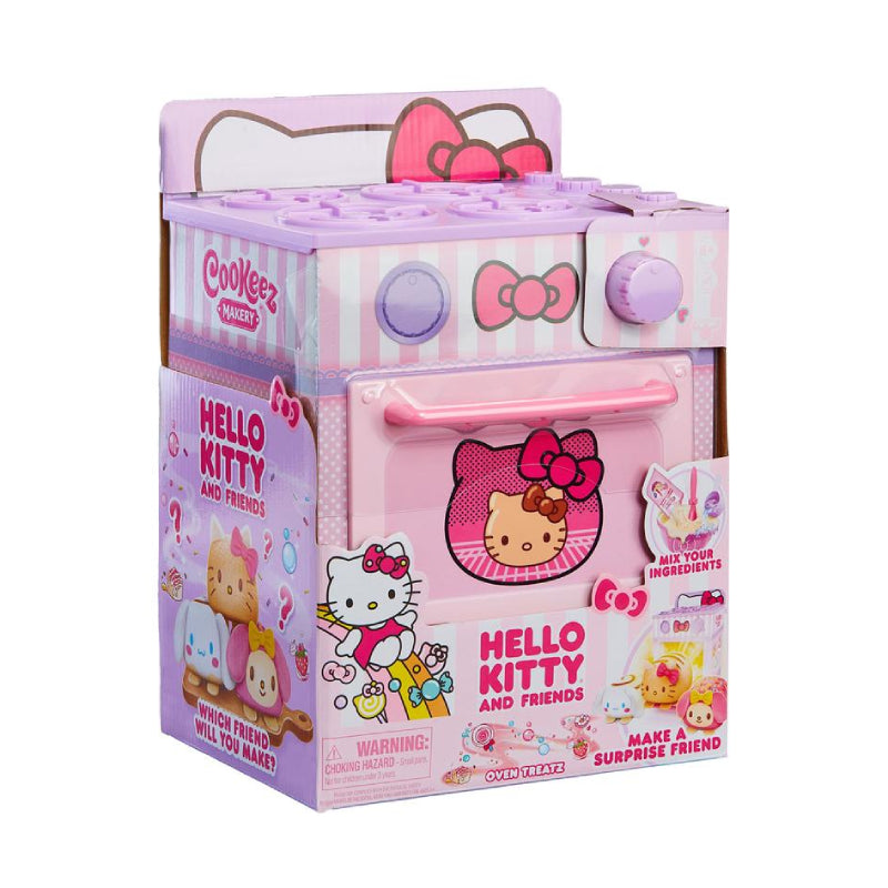 Juego de horno interactivo de Hello Kitty y sus amigos de Cookeez Makery (surtido)