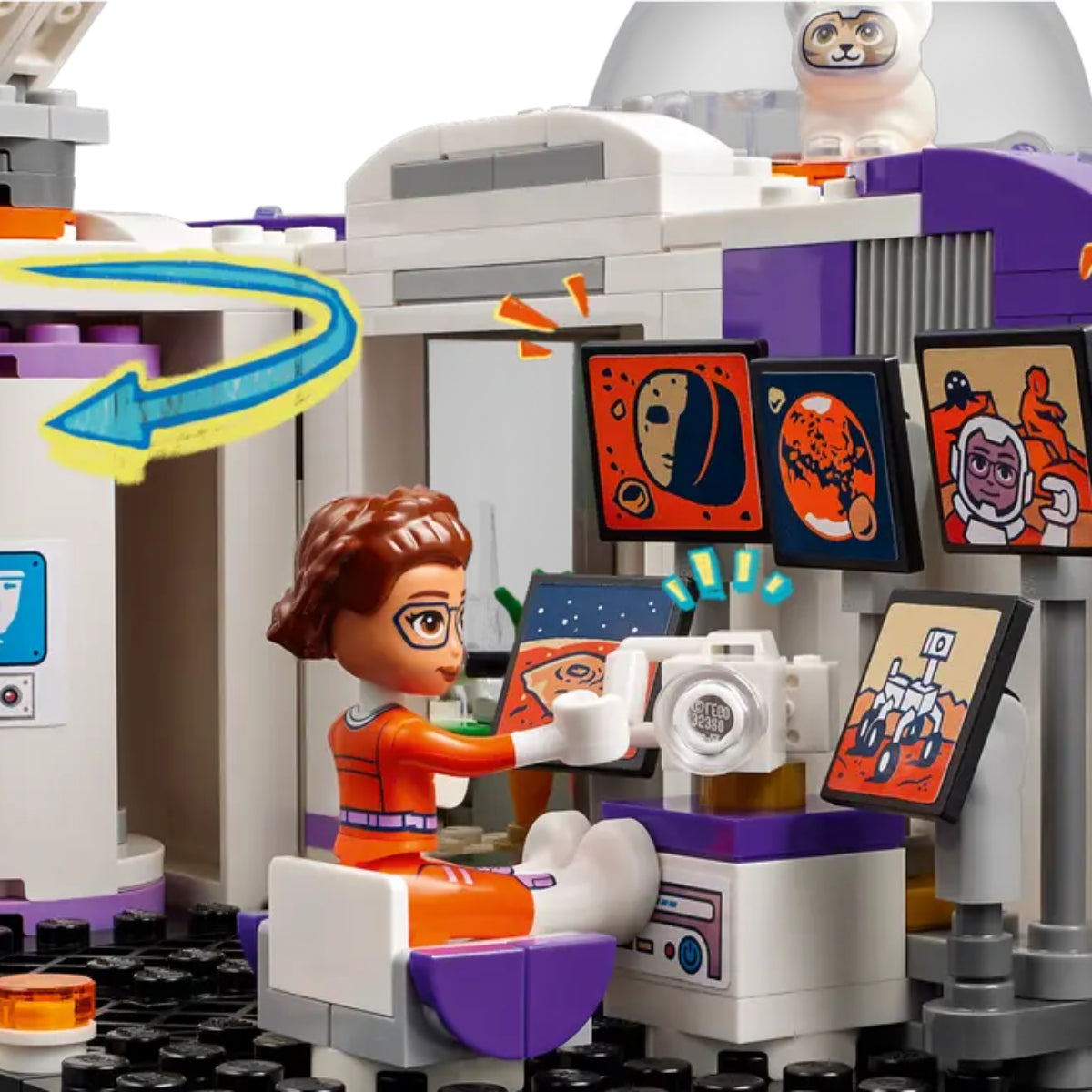 LEGO Friends Mars Space Base and Rocket Building Toy Set (981-Pieces)