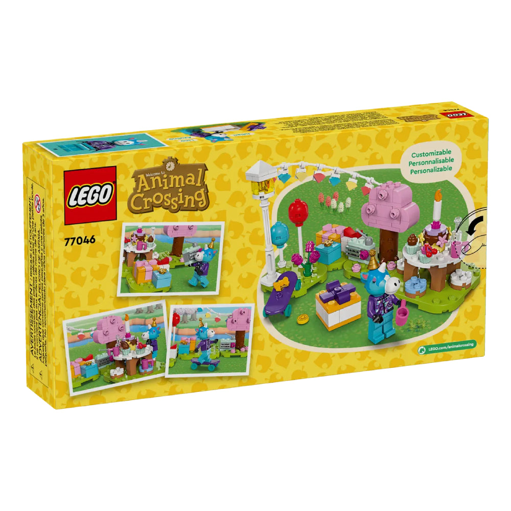 Juego de construcción LEGO Animal Crossing para la fiesta de cumpleaños de Julian (170 piezas)