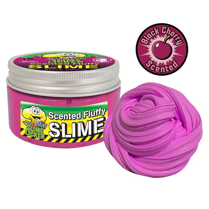 Toxic Waste Slime Licker Scented Fluffy Slime Jar - Assortment