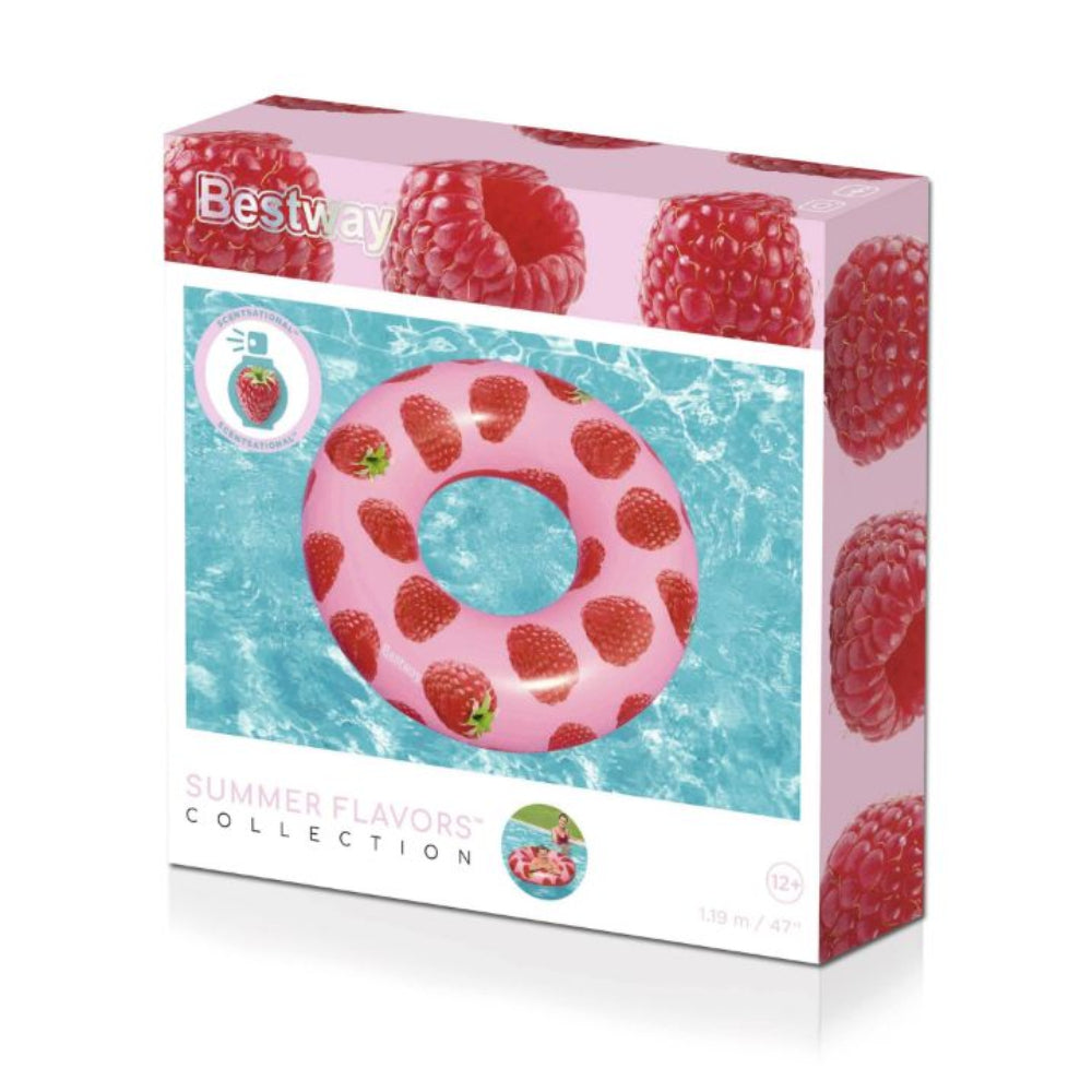 BestWay Scentsational Raspberry Swim Tube - Curacao