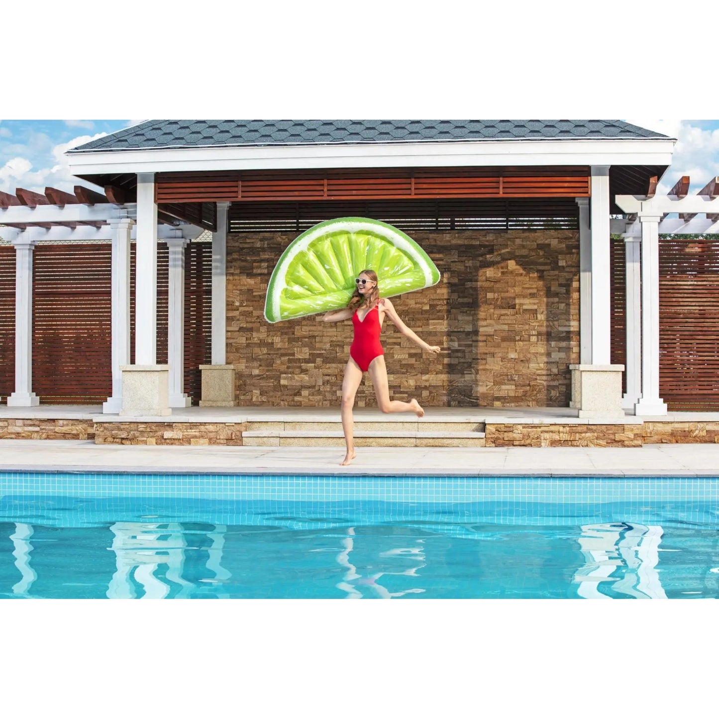 Bestway H2OGO! Tropical Lime Pool Float - Curacao