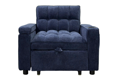 USA Blue Sleeping Chair