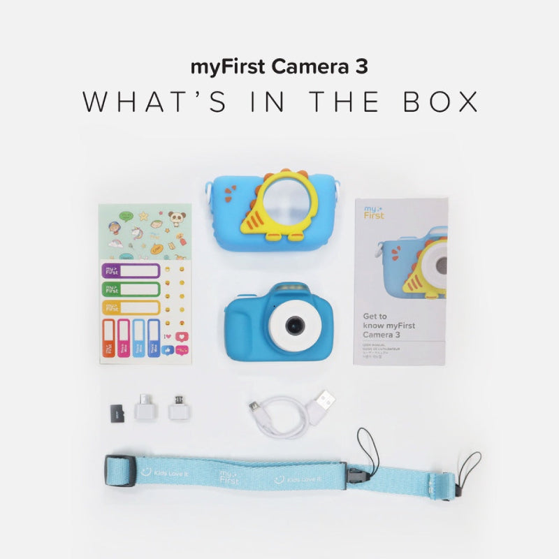 myFirst Camera 3 Mini Digital Camera - Blue