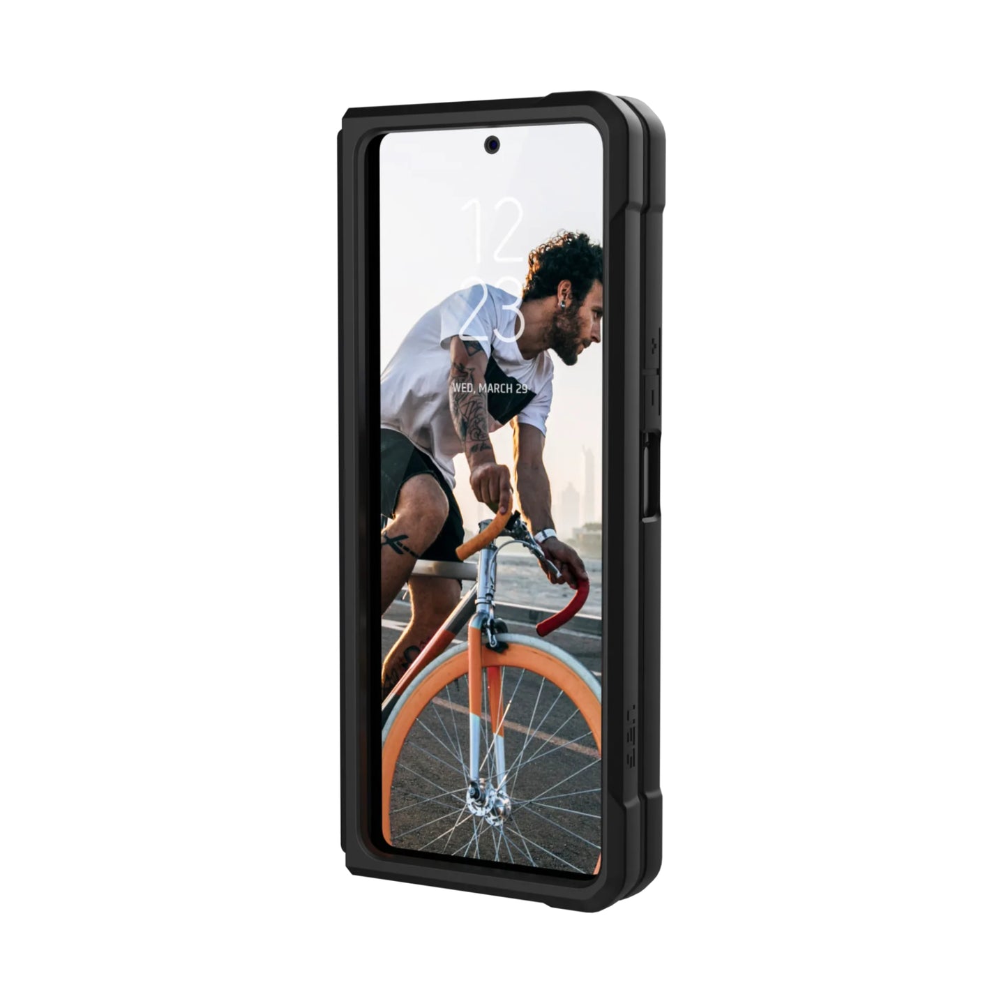 Funda Urban Armor Gear Civilian para Samsung Galaxy Z Fold3 5G - Negro