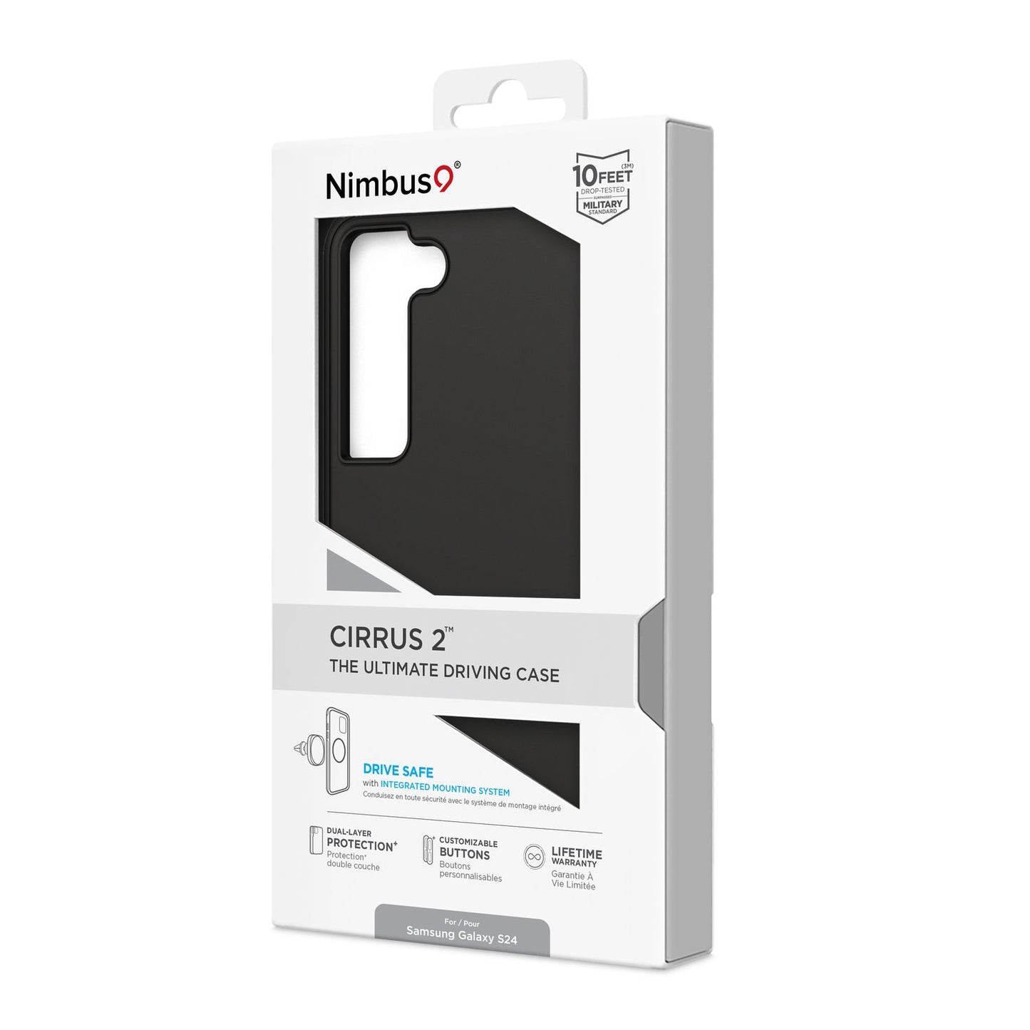 Funda Nimbus9 Cirrus 2 para Samsung Galaxy S24 - Negro