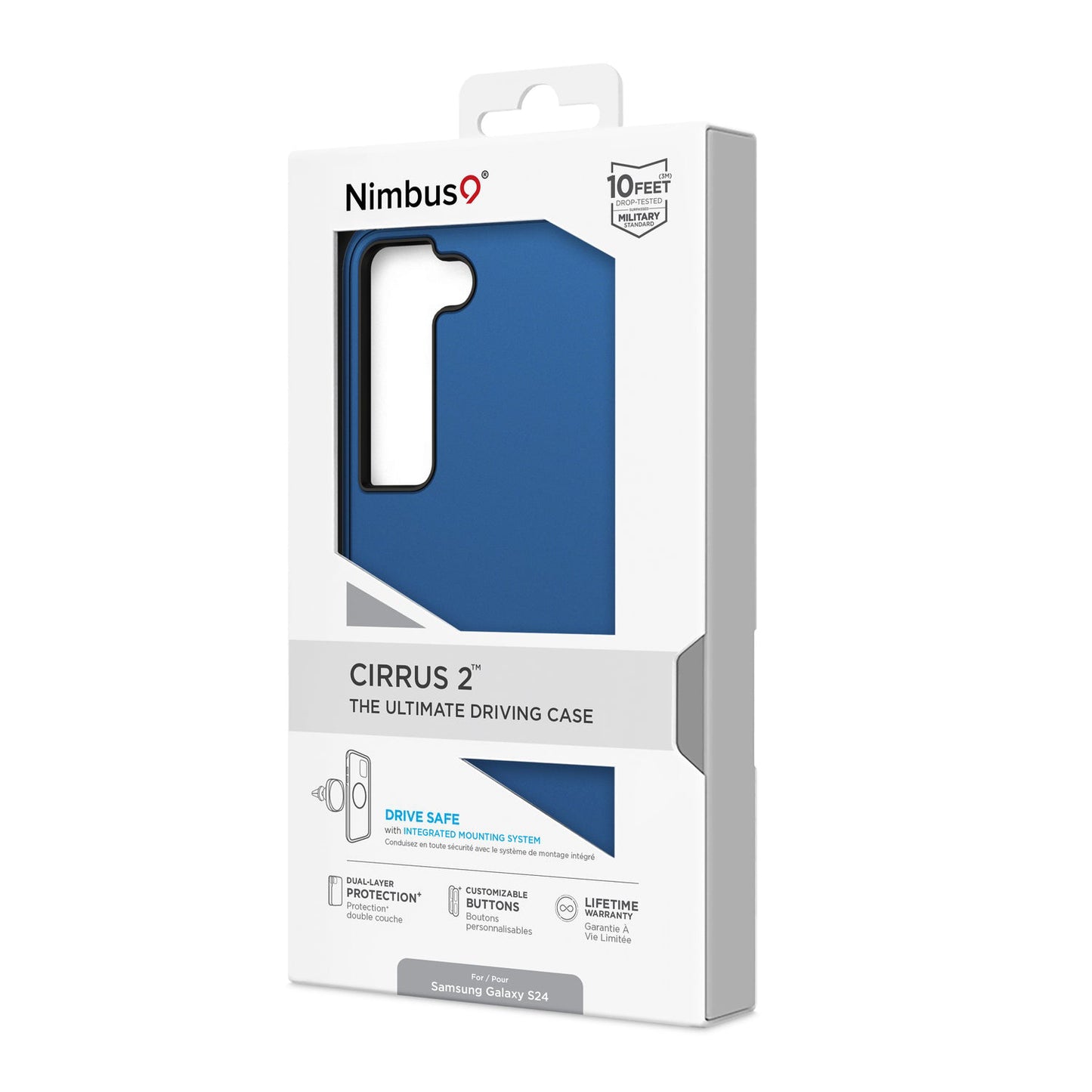 Nimbus9 Cirrus 2 Case for Samsung Galaxy S24 - Cobalt Blue