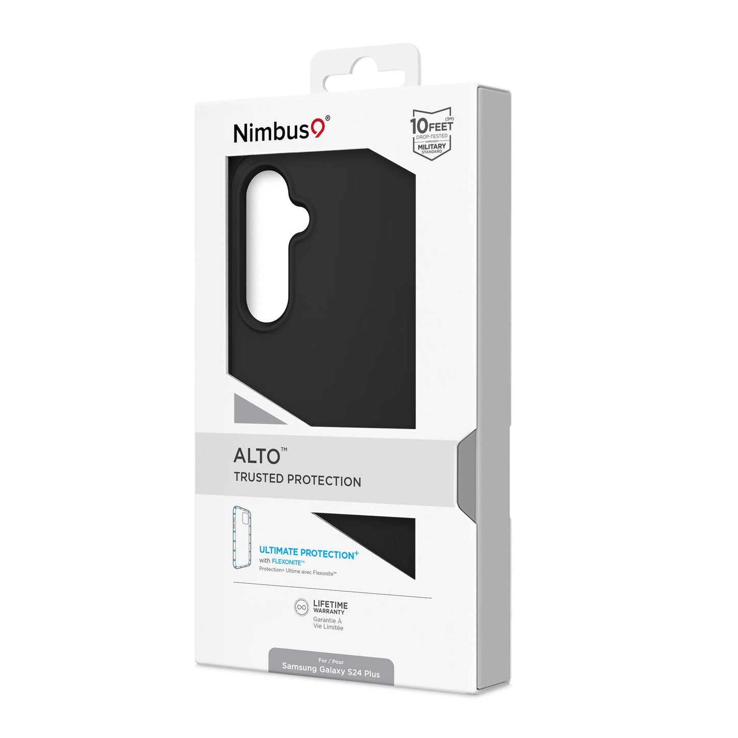 Nimbus9 Alto 2 Case for Samsung Galaxy S24 Plus - Black