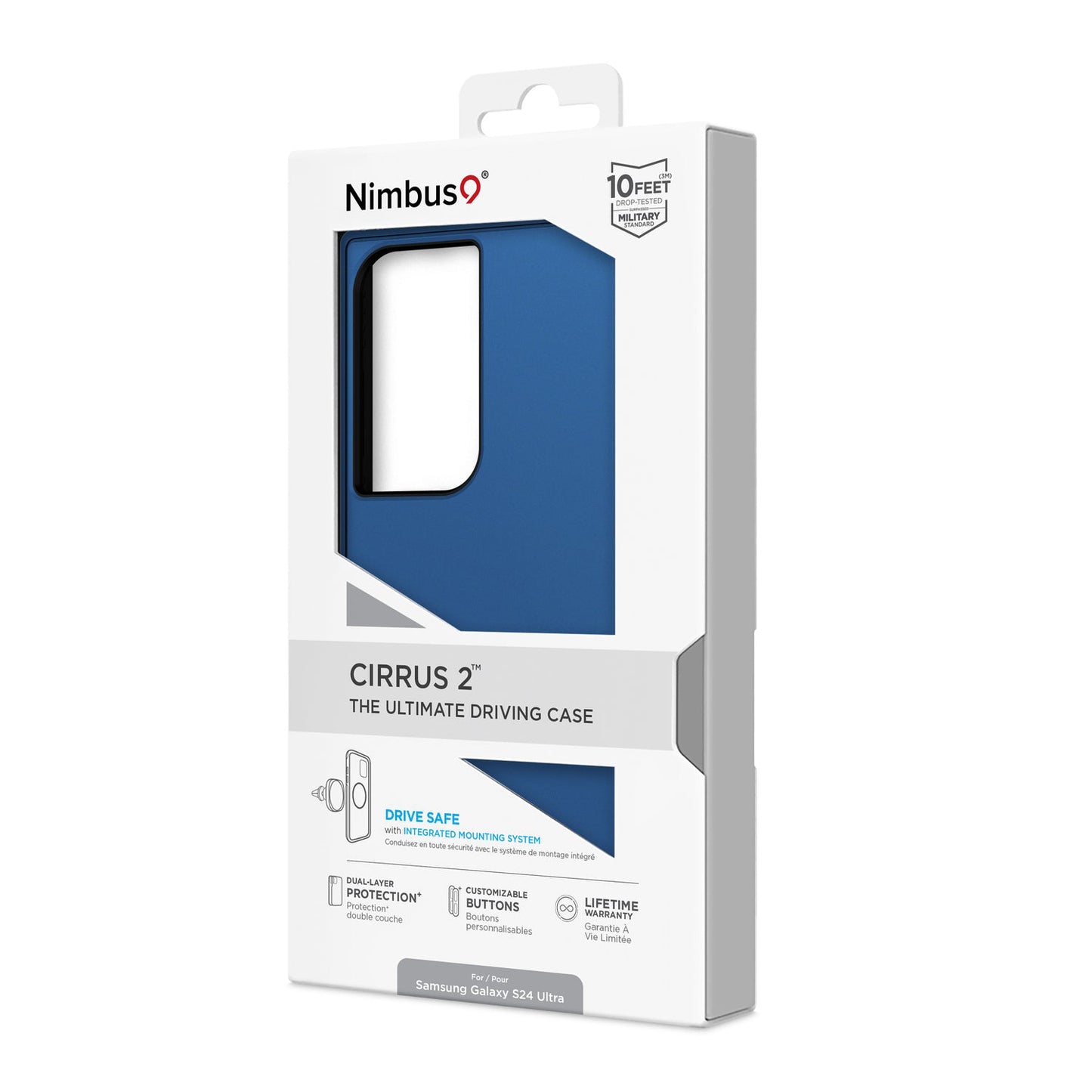 Nimbus9 Cirrus 2 Case for Samsung Galaxy S24 Ultra - Cobalt Blue