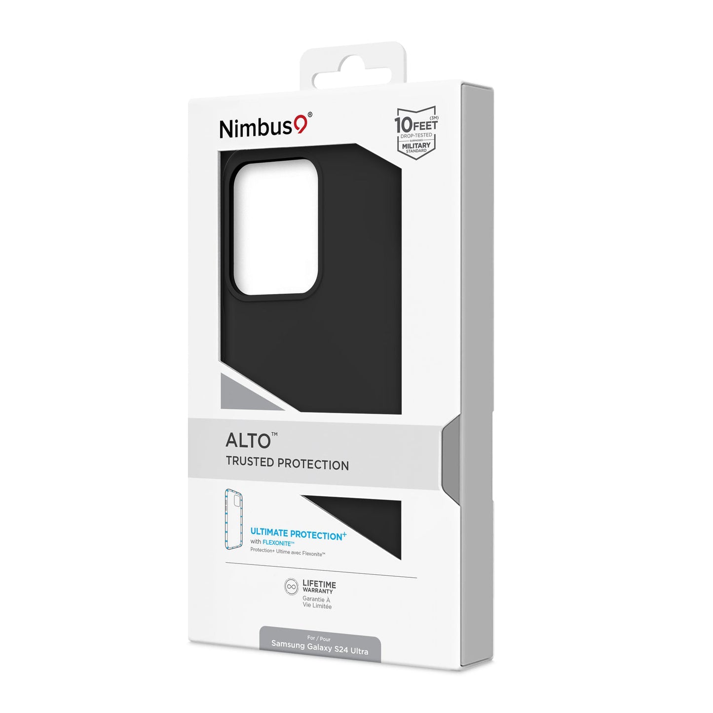 Nimbus9 Alto 2 Case for Samsung Galaxy S24 Ultra - Black