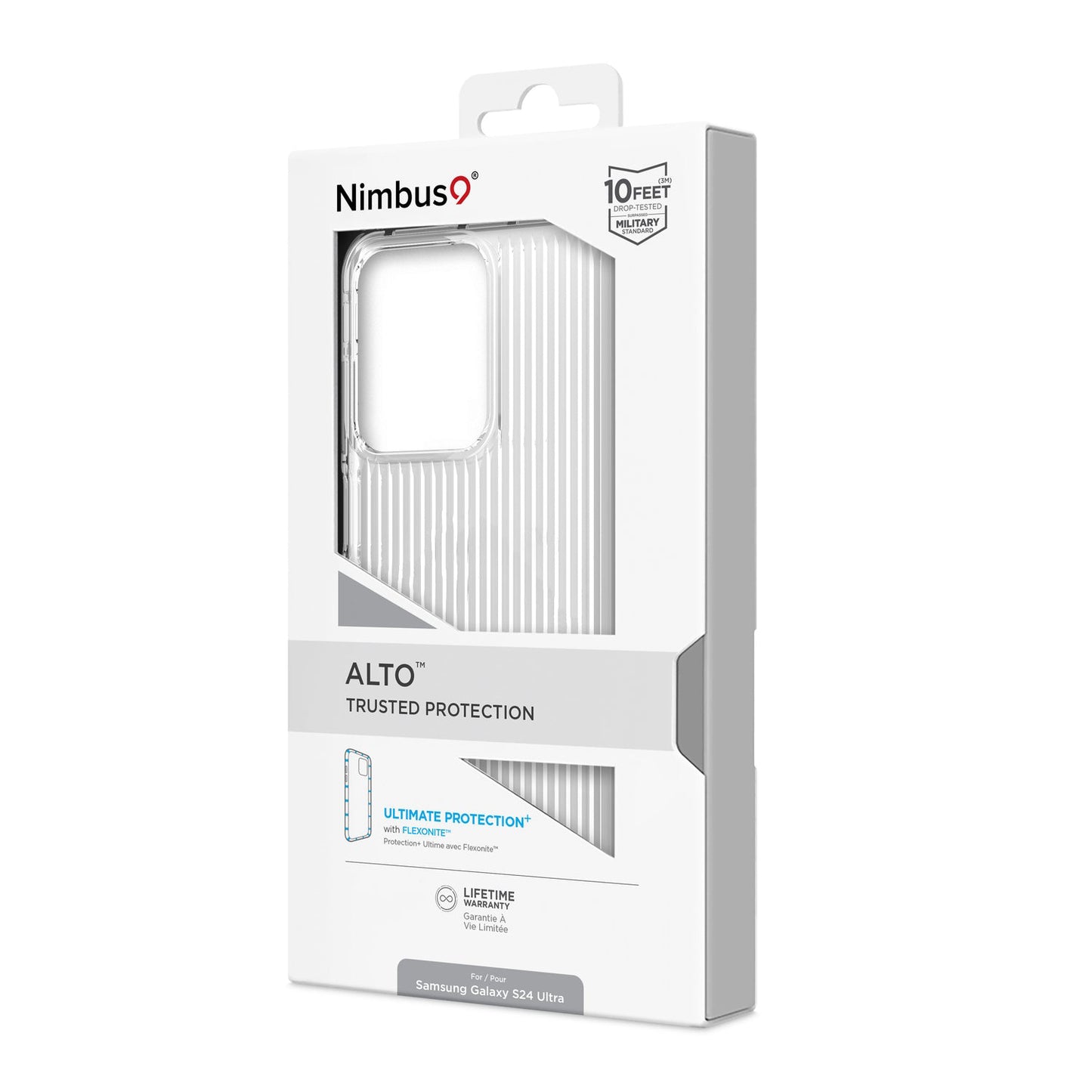 Nimbus9 Alto 2 Case for Samsung Galaxy S24 Ultra - Clear