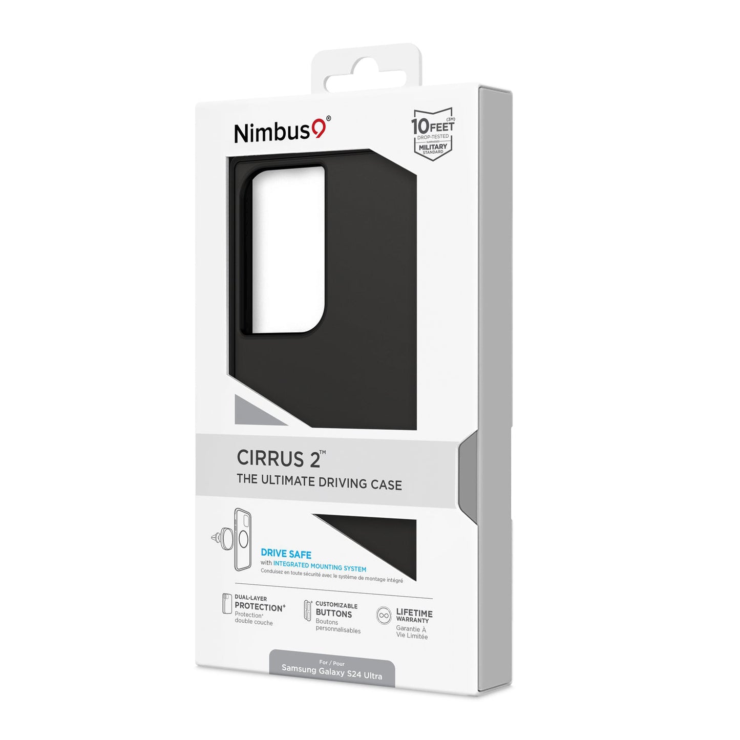 Funda Nimbus9 Cirrus 2 para Samsung Galaxy S24 Ultra - Negro