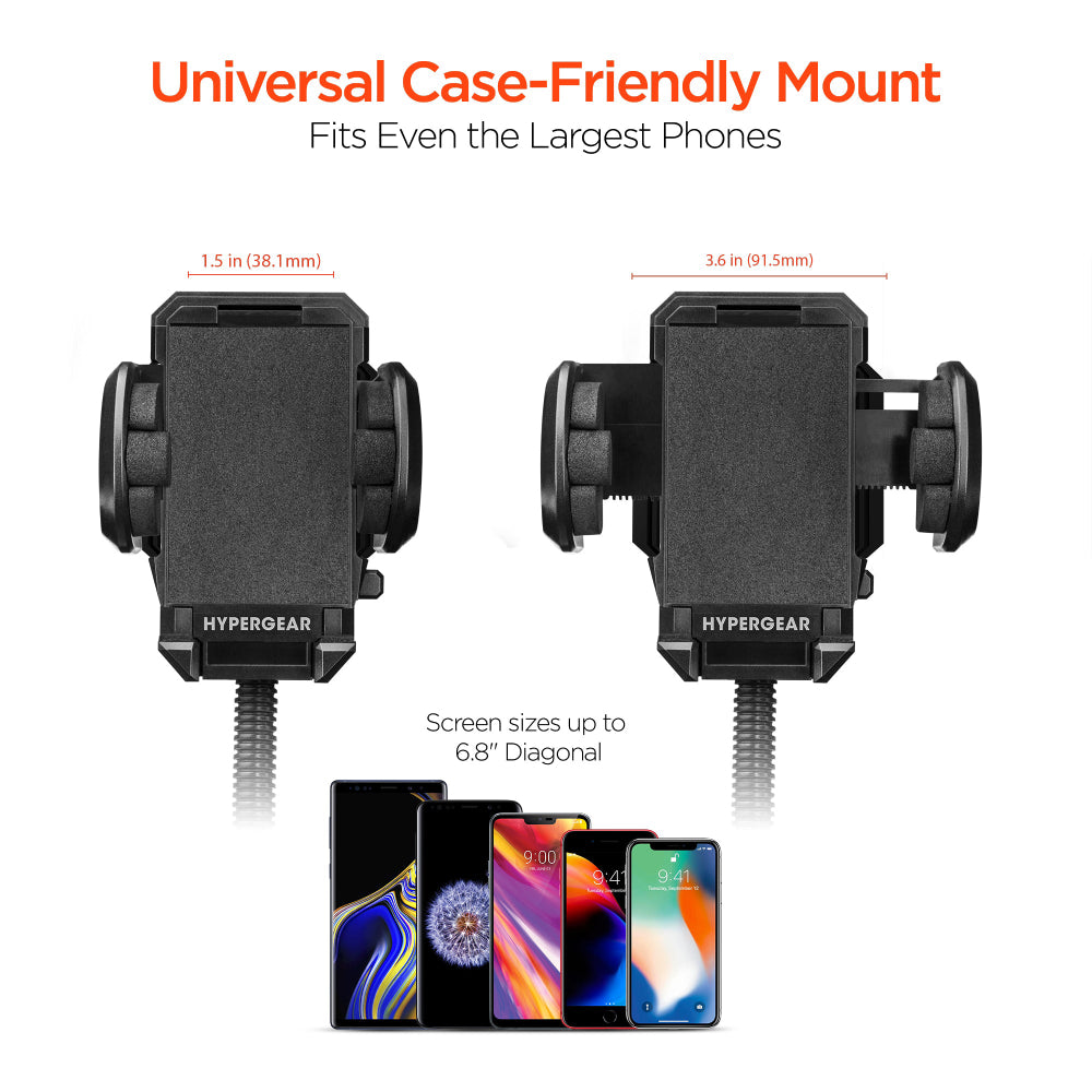 HyperGear Universal Windshield Phone Mount - Black