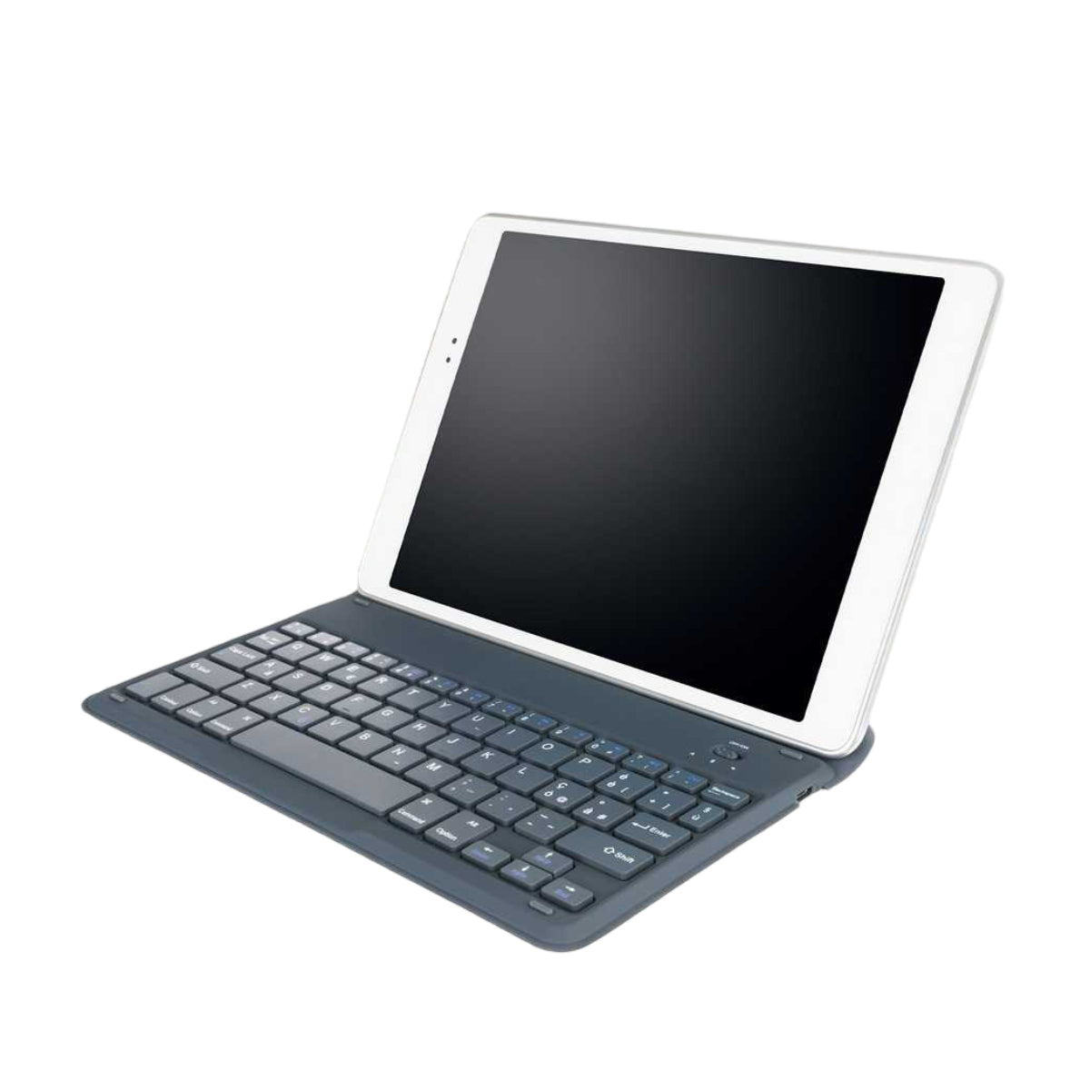 Teclado inalámbrico Tucano Scrivo con soporte integrado para iPad de Apple de 11" (M2) - Azul