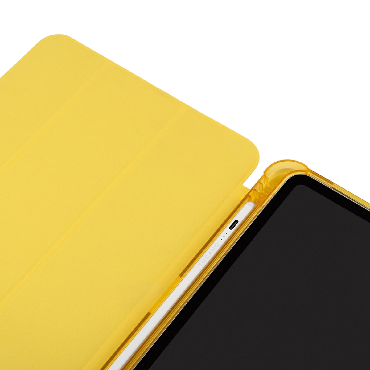 Funda tipo libro Tucano Satin Folio para iPad de Apple de 11" (M2) - Amarillo oscuro