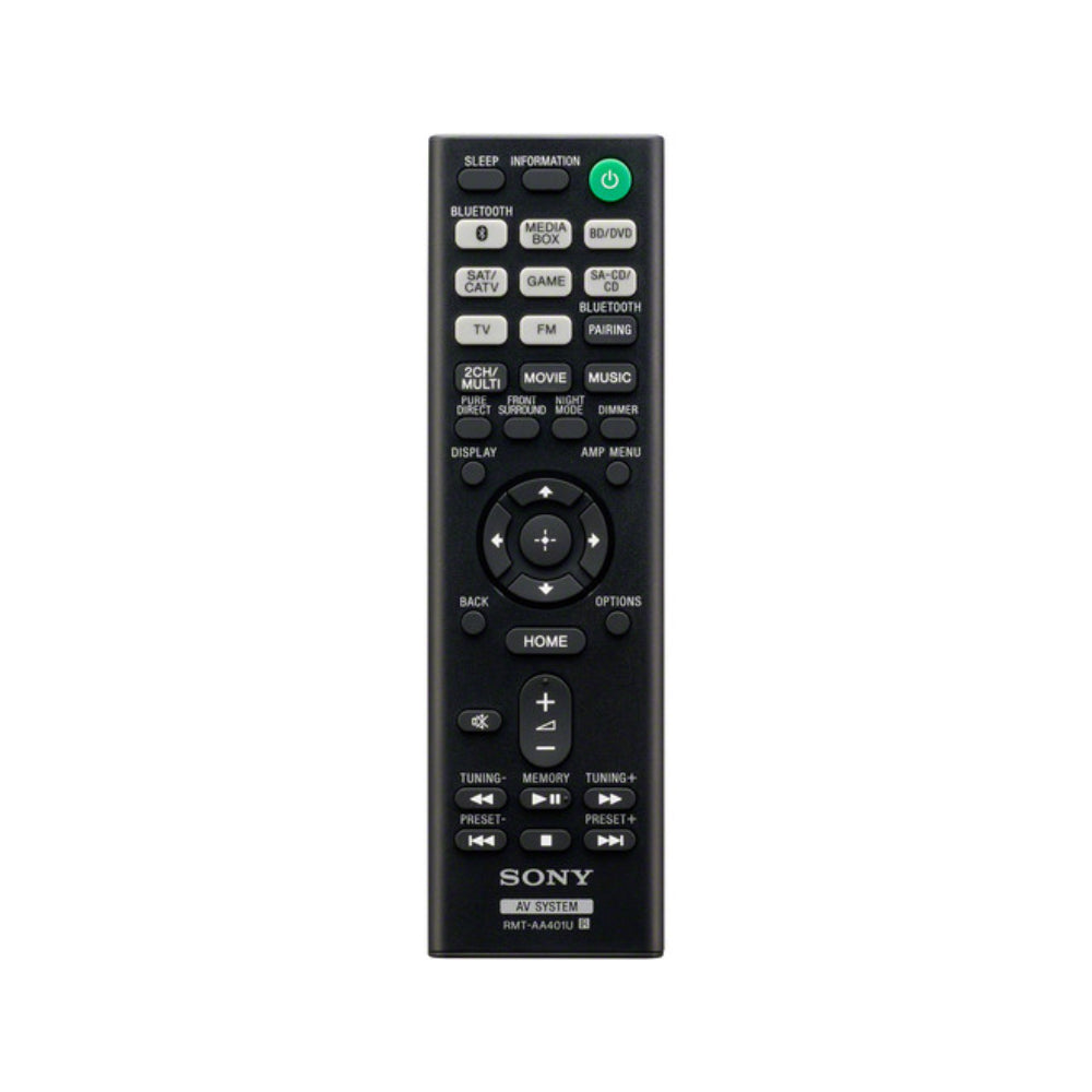 Receptor AV para cine en casa Sony STR-DH590 de 5.2 canales con tecnología Bluetooth, color negro