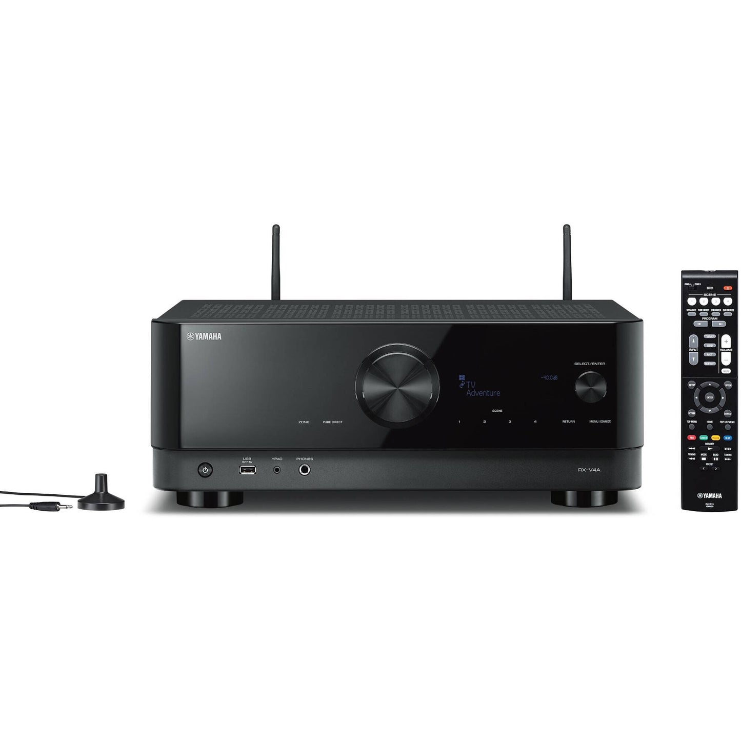 Sistema de cine en casa Yamaha YHT-5960 de 5.1 canales con HDMI 8K, color negro