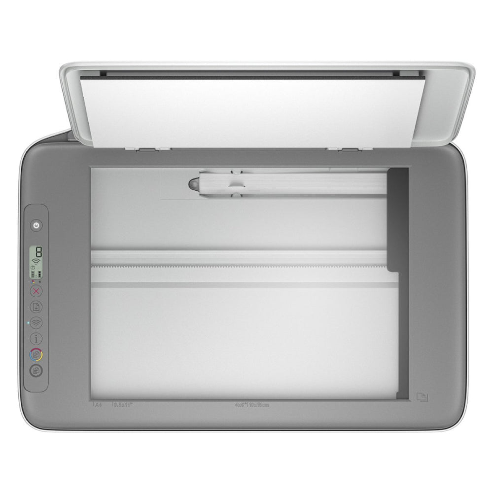 Impresora multifunción inalámbrica HP DeskJet 2855e - Blanca