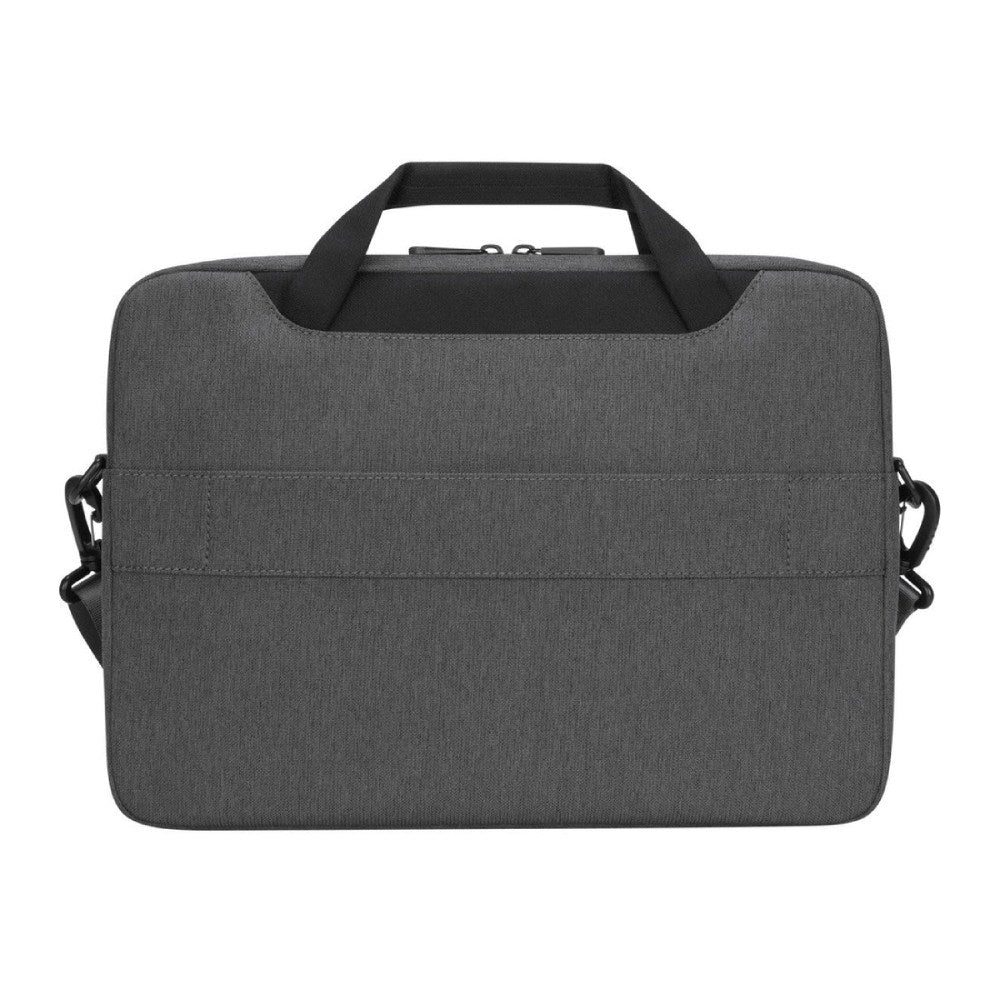 Estuche delgado Targus Cypress EcoSmart para computadora portátil de 14" - Gris