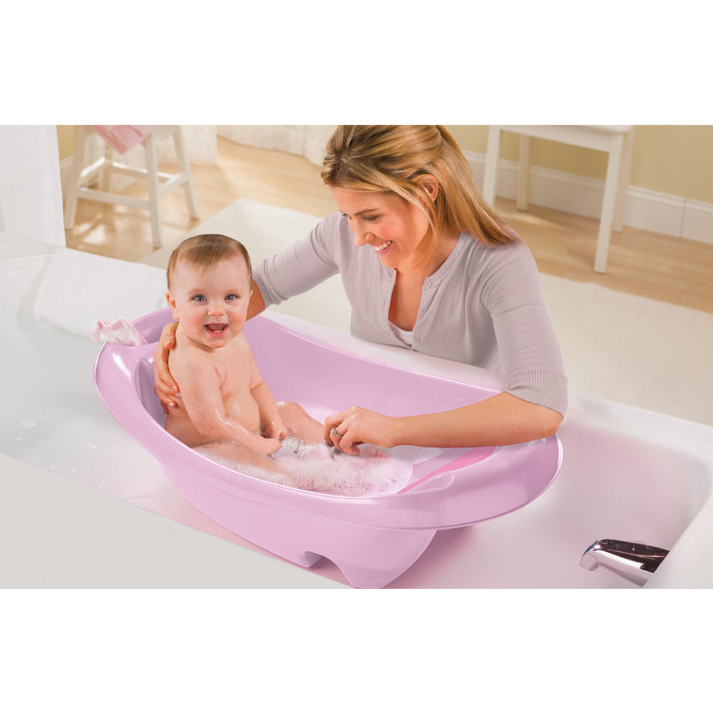 bañera summer infant Summer Infant Splish N Splash Newborn to Toddler Tub, Light Pink– Curacao