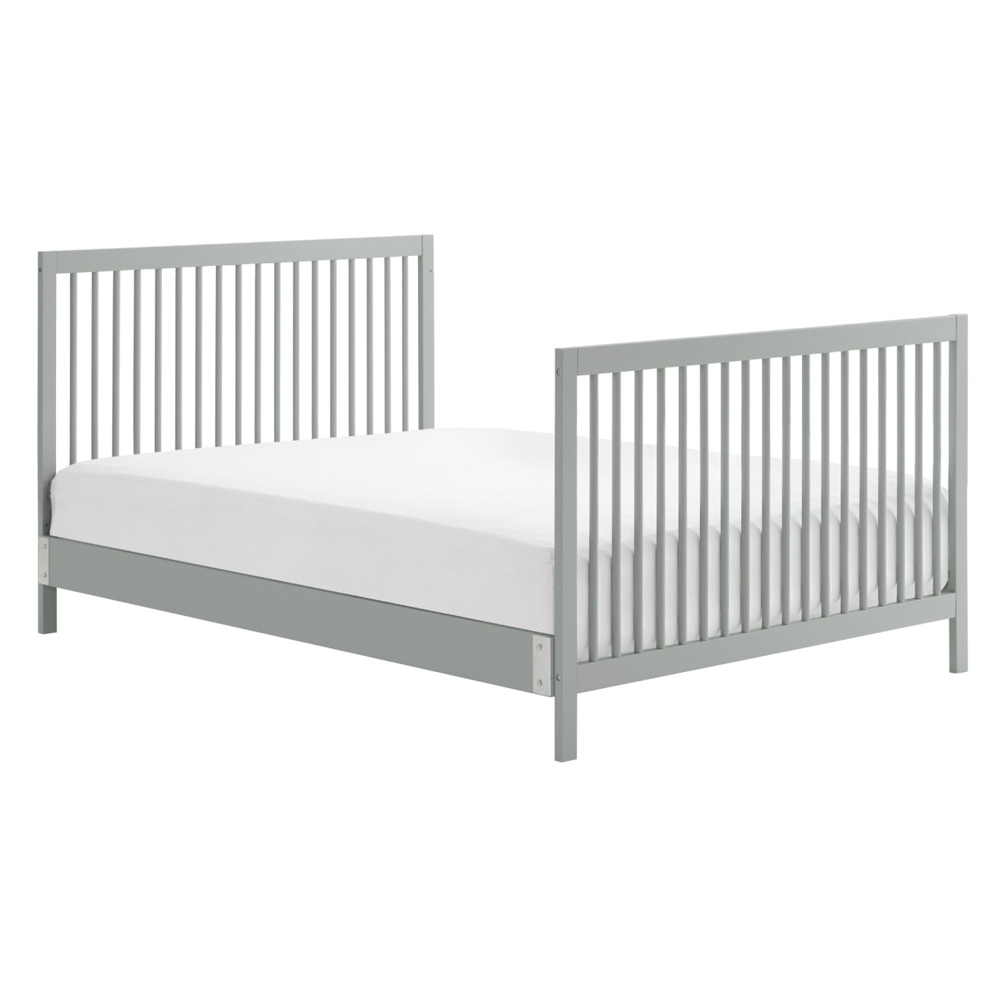 Cuna de madera 4 en 1 Essential Island de Soho Baby en color gris