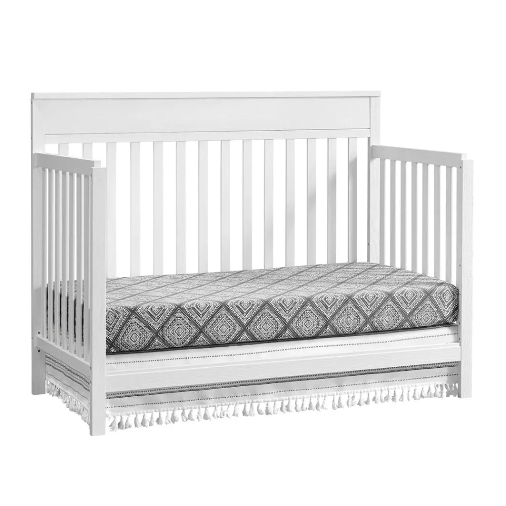 Oxford Baby Castle Hill Barn White 4-in-1 Convertible Crib