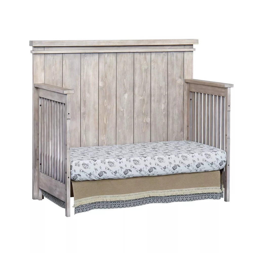 Soho Baby Hampton Stone Wash 4-in-1 Convertible Crib