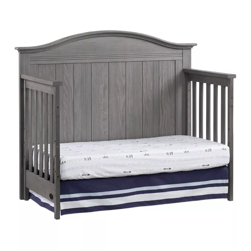 Soho Baby Chandler Graphite Gray 4-in-1 Convertible Crib