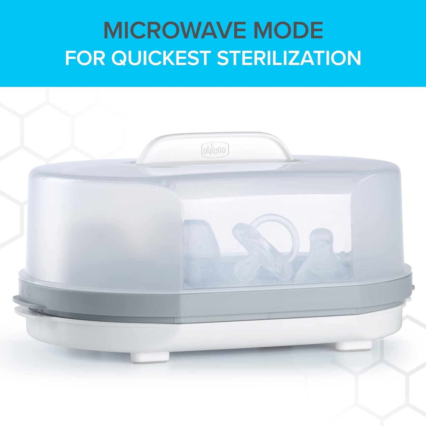 Chicco 3-in-1 Electric Steam Sterilizer Modular System - White