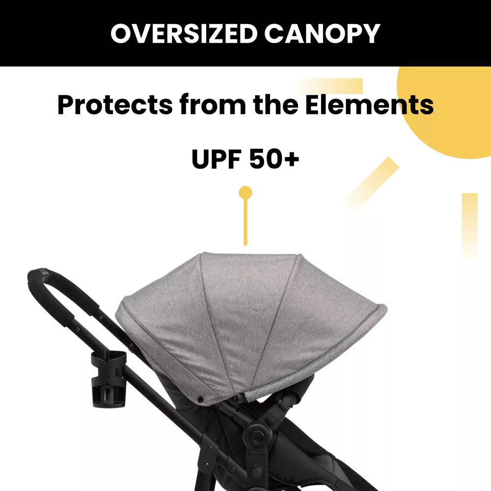 Jeep PowerGlyde 3-in-1 Stroller - Gray