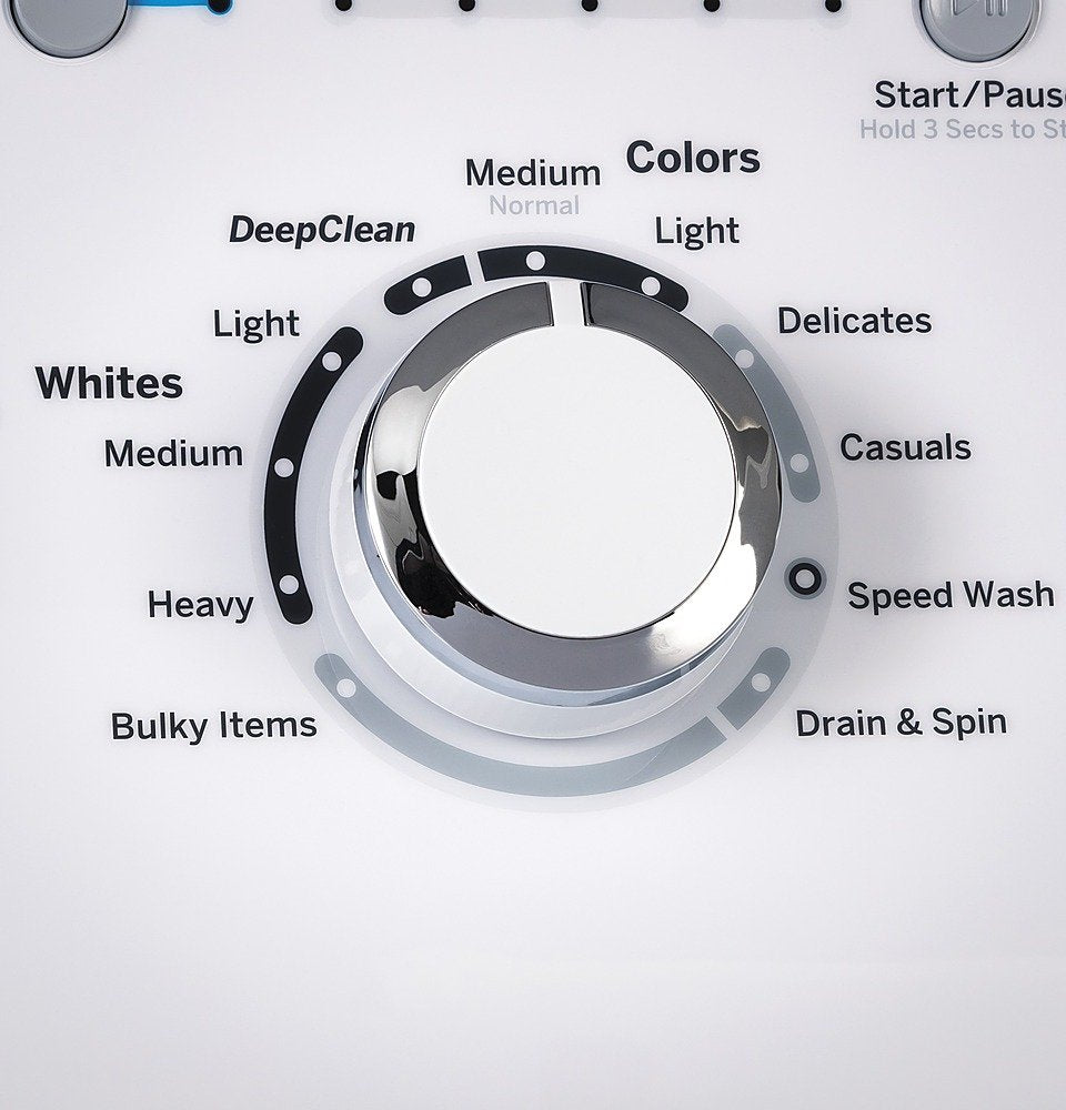 GE GTW325ASWWW 4.0 cu. ft. Top Load Washer with Water Level Control - White