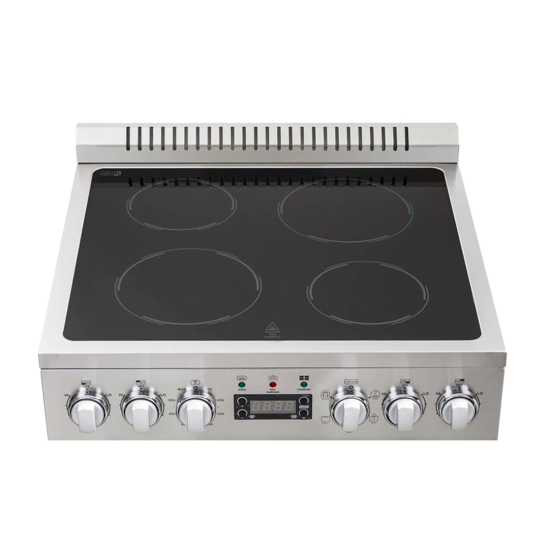 Cocina eléctrica Avanti Elite Series de 24", acero inoxidable