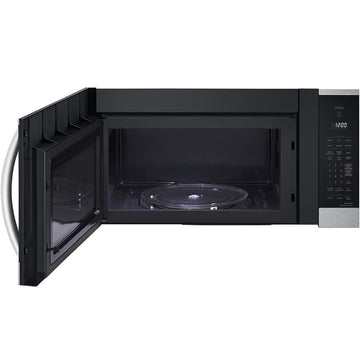 LG MVEM1825F Microondas de 1,8 pies cúbicos y 1000 vatios sobre la estufa - Acero inoxidable a prueba de impresiones