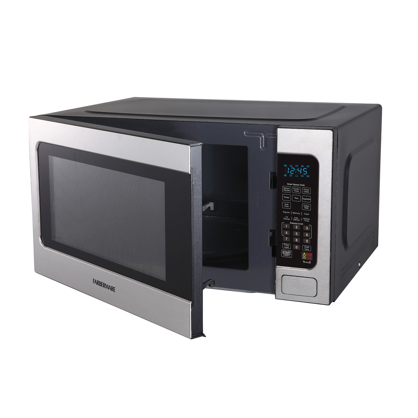 Farberware 2.2 cu. ft. 1200W Countertop Microwave with Sensor Cooking - Stainless Steel