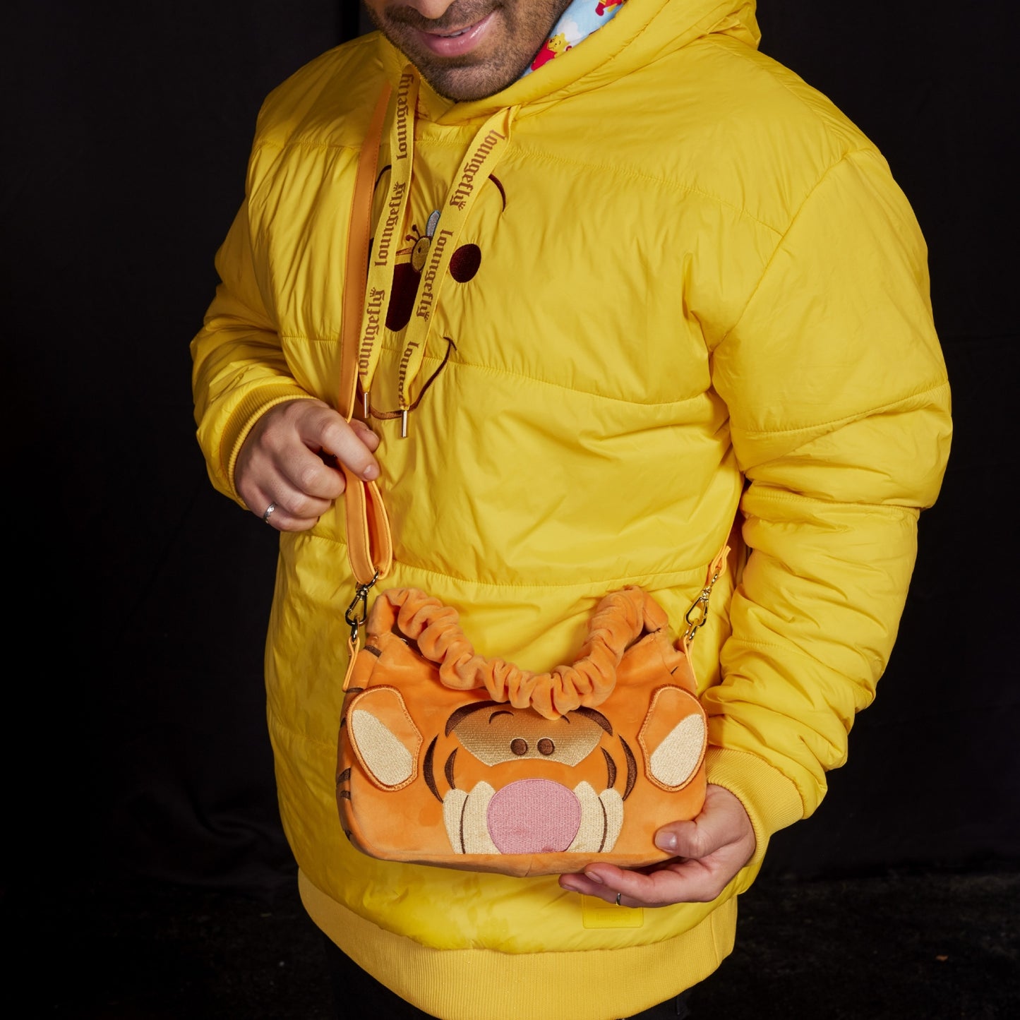 Bolso bandolera de peluche para cosplay de Tigger de Disney Winnie the Pooh de Loungefly