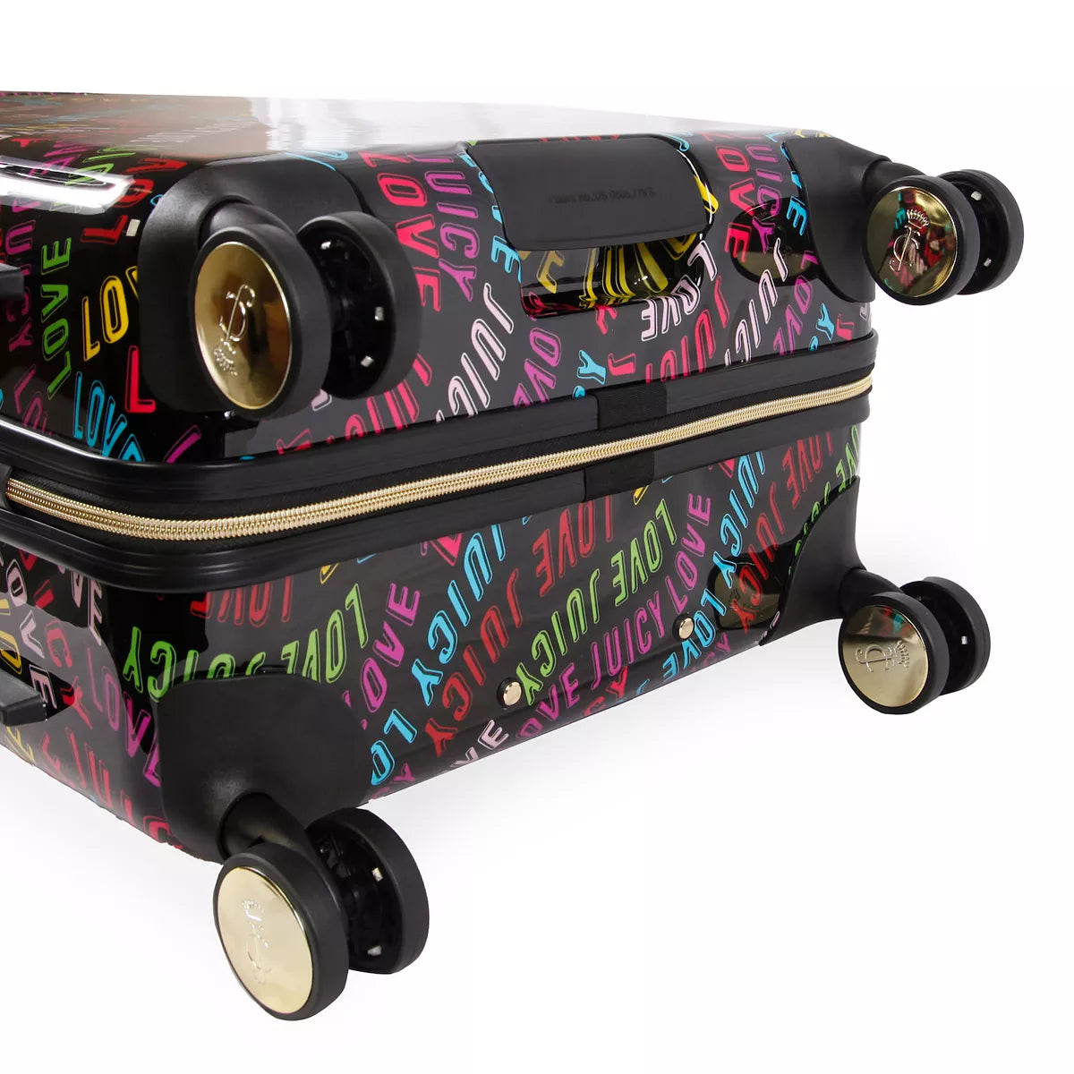 Juicy Couture Jarissa Polycarbonate Spinner Luggage - Rainbow (Set of 3)