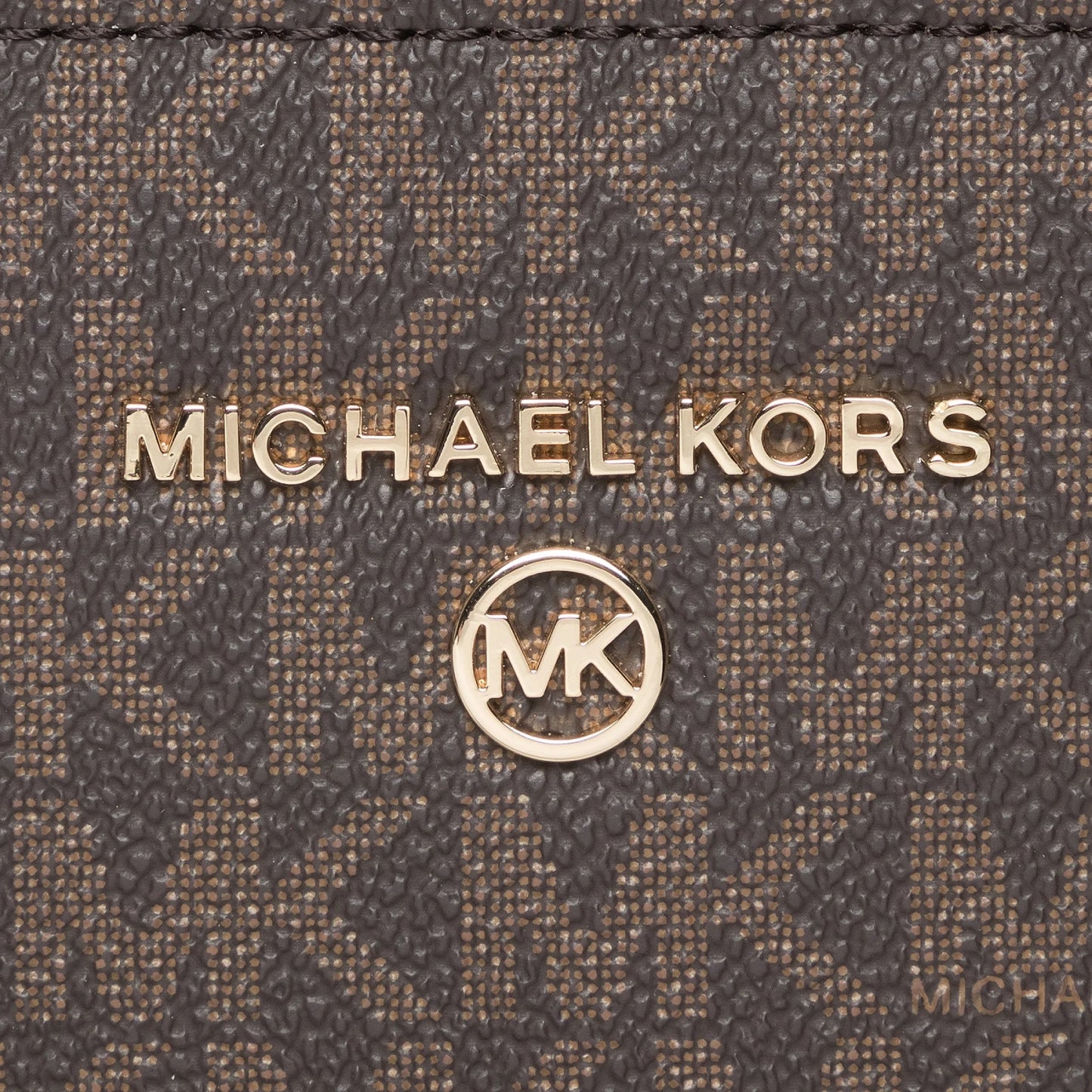 Michael Kors Marilyn Medium Top Zip Tote - Brown/Acorn