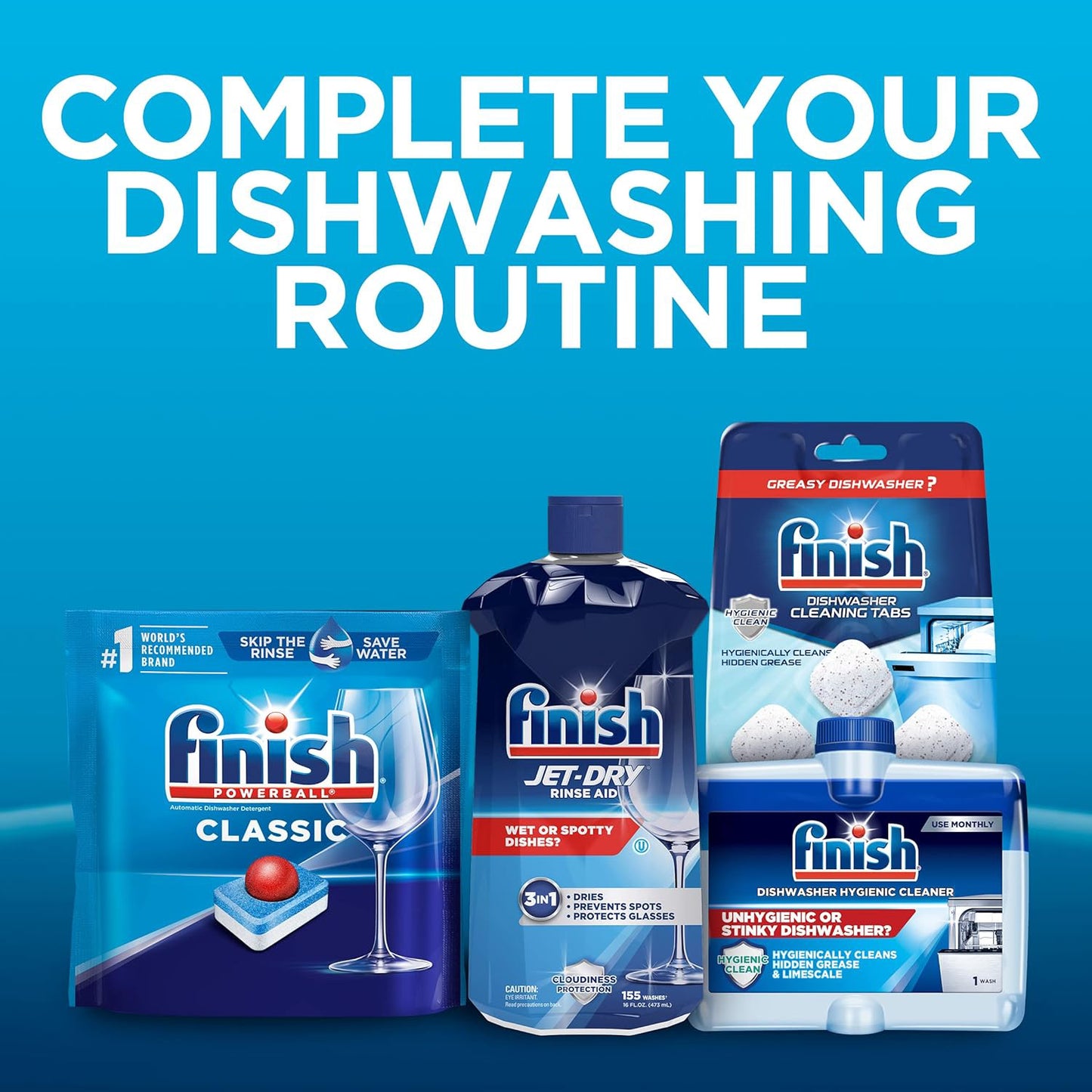Finish Classic Dishwasher Detergent Powerball (60-Count)