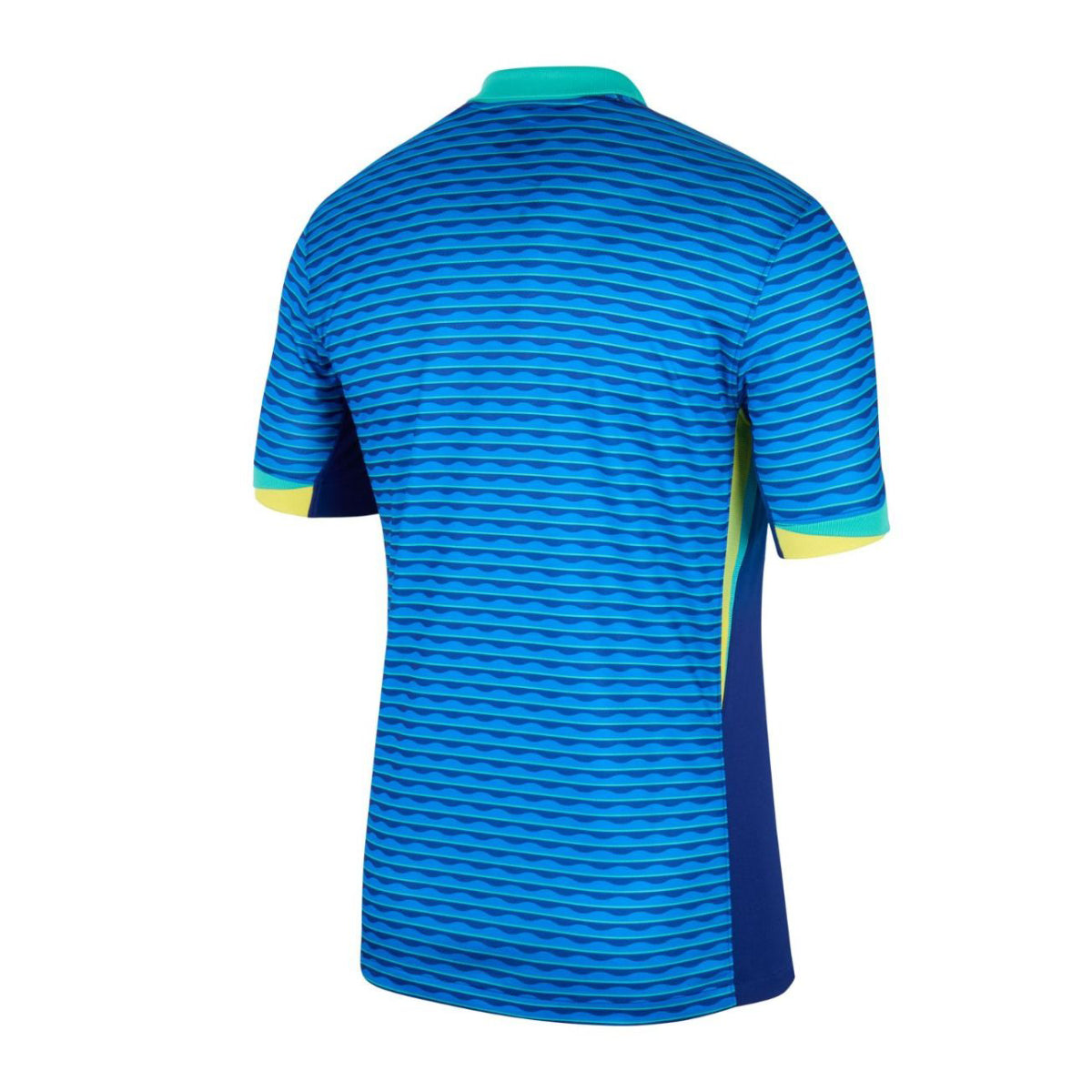 Réplica de camiseta de fútbol extragrande Nike Brasil 2024 Away Stadium para hombre - Azul